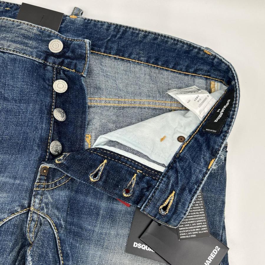 DSQUARED2（ディースクエアード） 16年製 S74LA0896 TIDY BIKER JEAN 