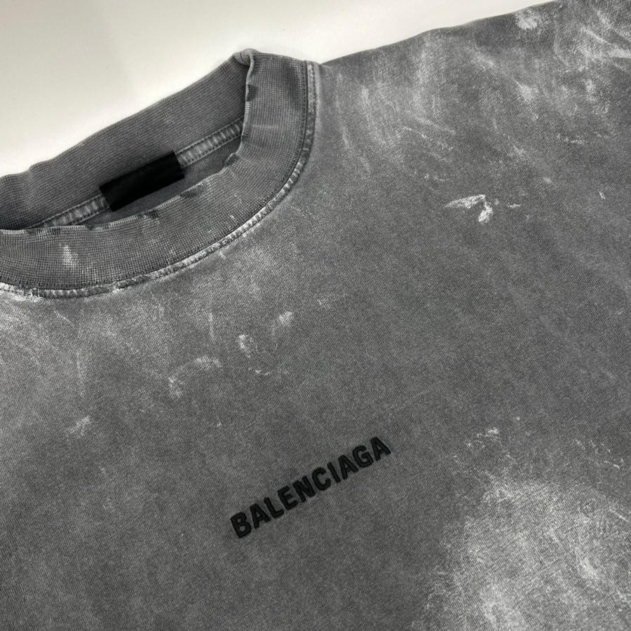 BALENCIAGA（バレンシアガ） 796917 バックロゴ ダメージ加工 ロング
