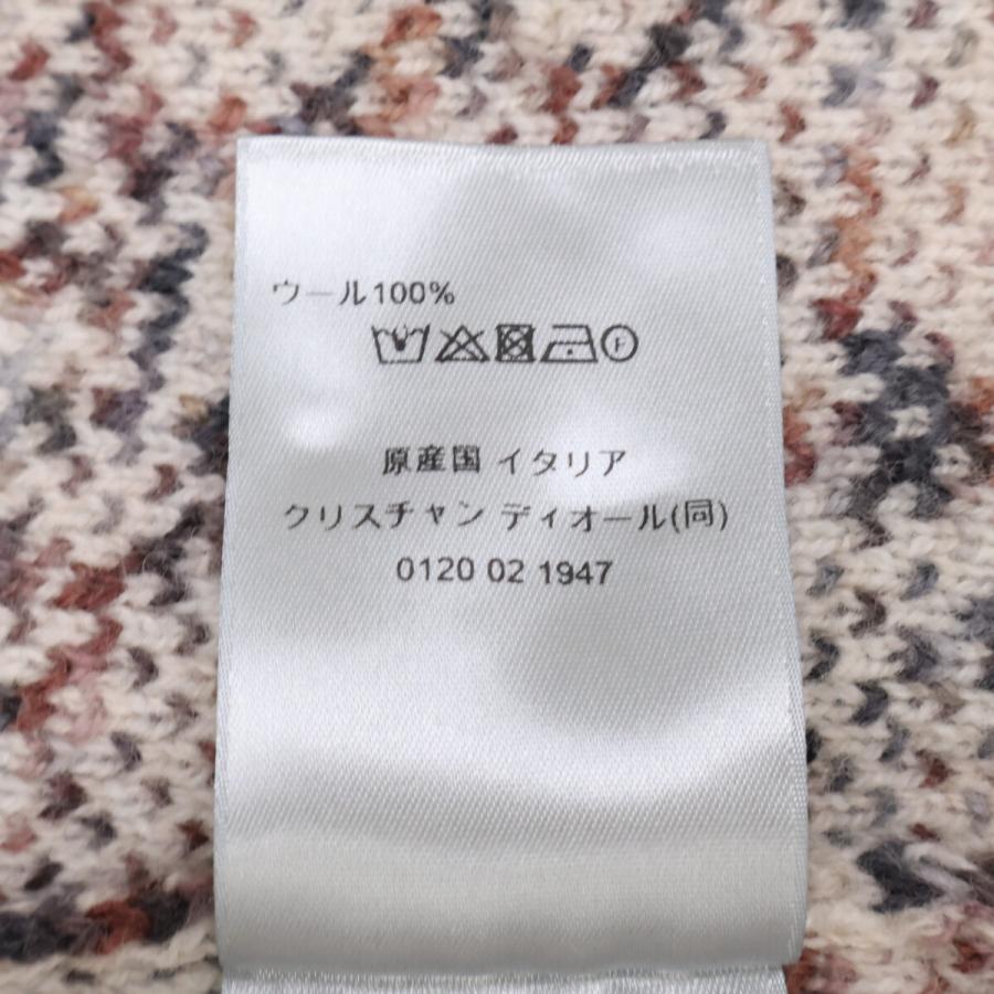 美品/国内正規 DIOR ディオール 213M233AT662 オブリーク ニット