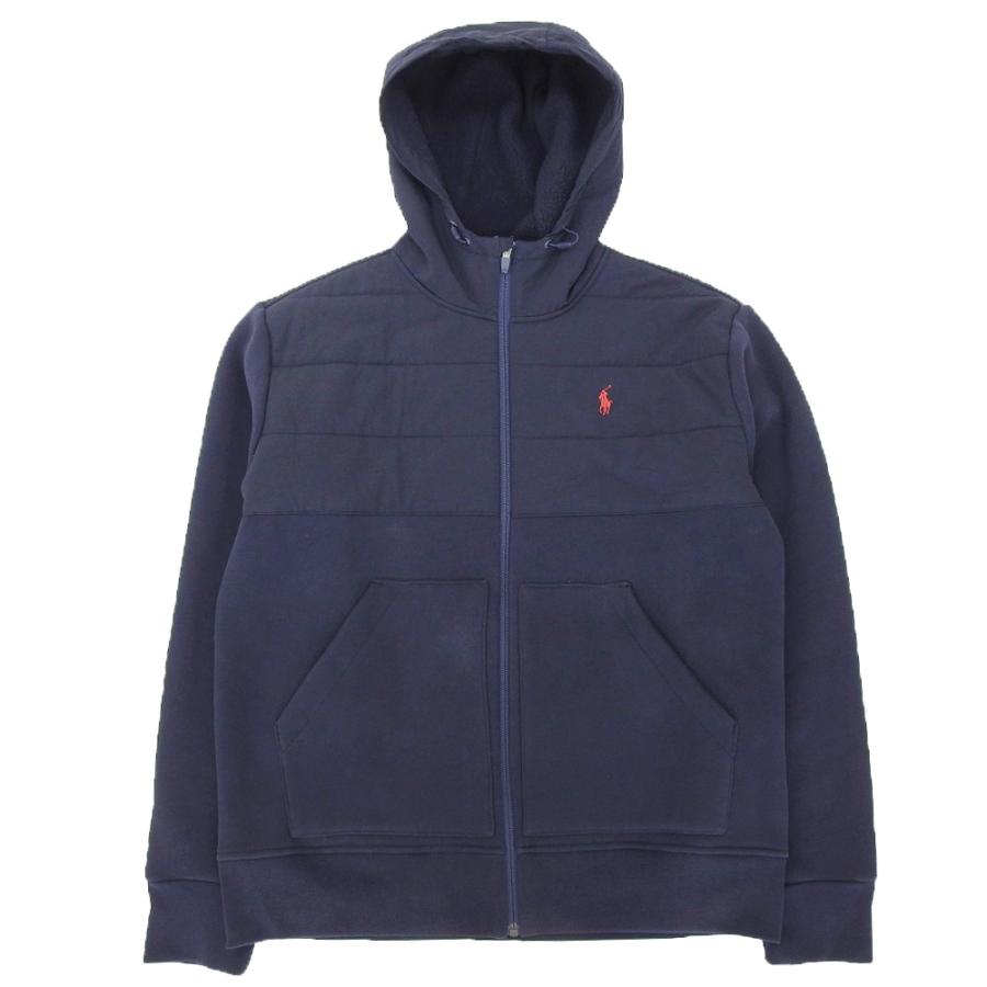 RALPHLAUREN ラルフローレン ハイブリッドフルジップフーディ ジャケット メンズ ネイビー M M RALPH LAUREN ラルフローレン ハイブリッドフルジップフーディ