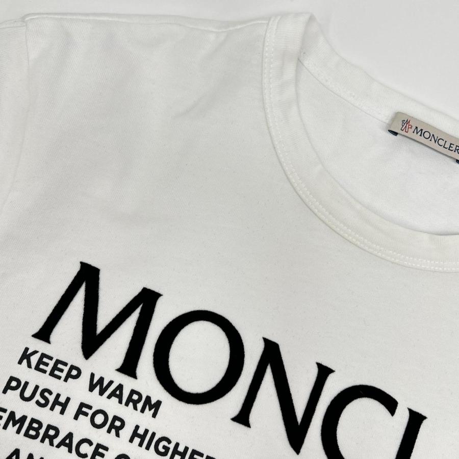 MONCLER（モンクレール） ホワイト G20918C00042 21年製 フロッキー T 