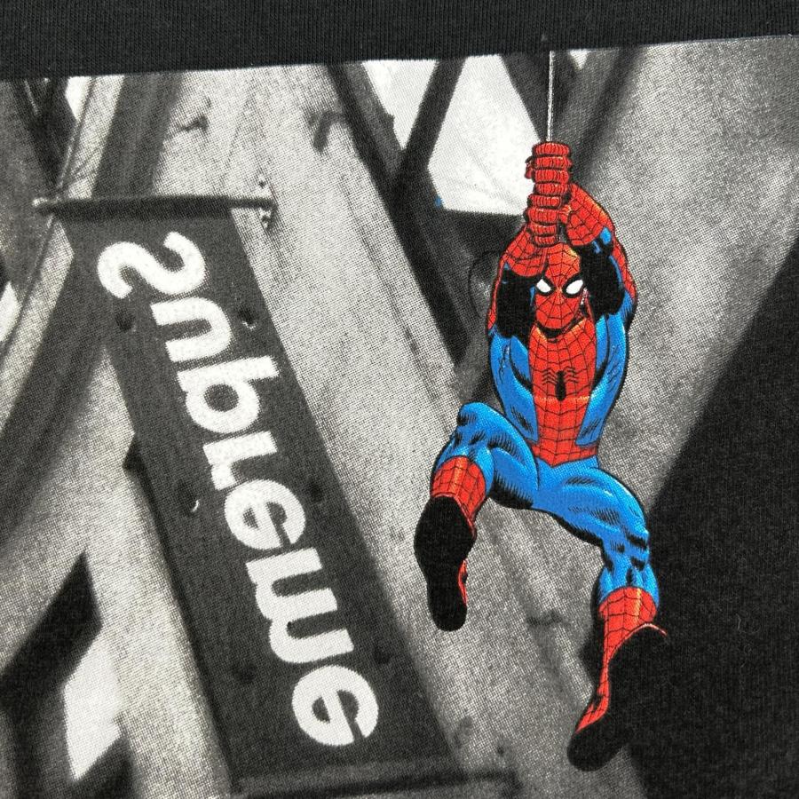 Supreme（シュプリーム） 美品/ ブラック Spider-Man Tシャツ L メンズ
