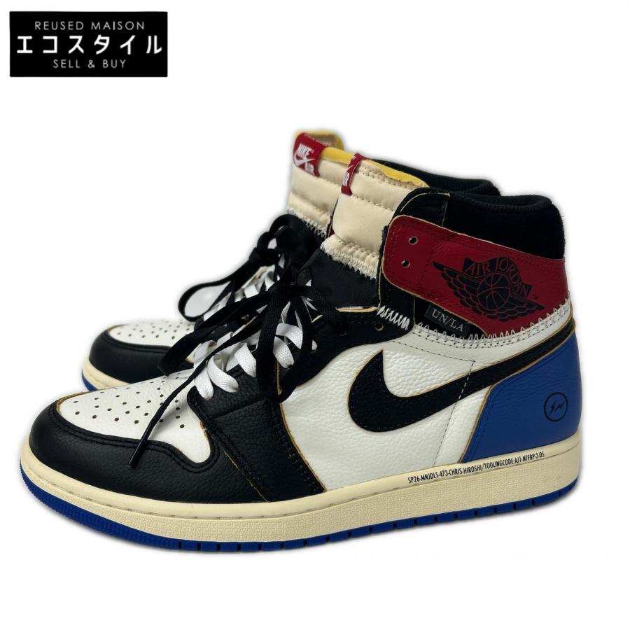 NIKE（ナイキ） 新品同様/ Fragment x UNION IO7847 002 Air Jordan 1 