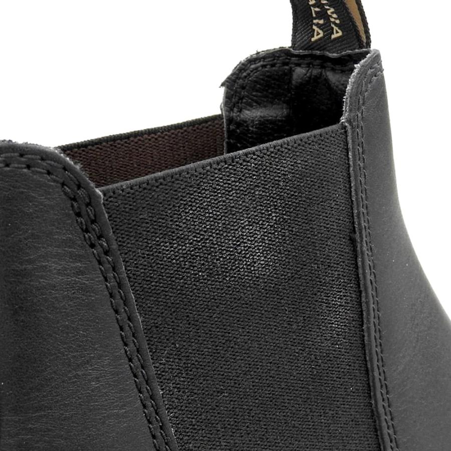 BLUNDSTONE ブランドストーン 美品 スクエアトゥサイドゴアブーツ シューズ メンズ 黒 ブラック 10 BS063 10 BLUNDSTONE（ブランドストーン） 美品 スクエアトゥサイドゴアブーツ