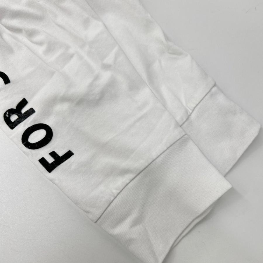 DIESEL（ディーゼル） A11370 ホワイトト T-JUST-LS-L5 長袖Tシャツ
