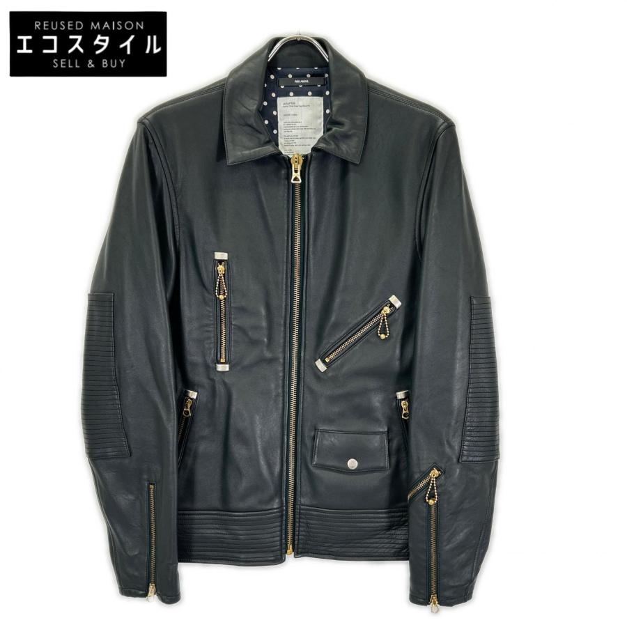 WTAPS（ダブルタップス） 092NWDT-JKM01 グリーン シープスキン レザー