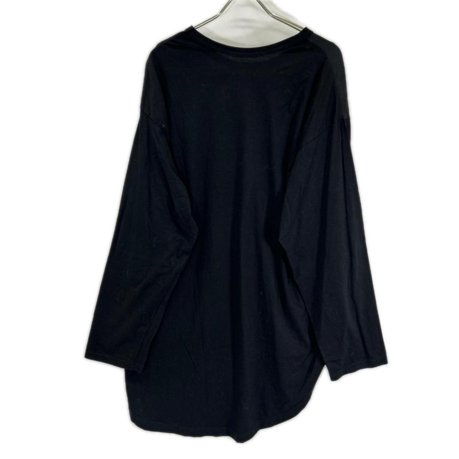 Ground Y グラウンドワイ GL-T06-012 ブラック Long Sleeve Jumbo
