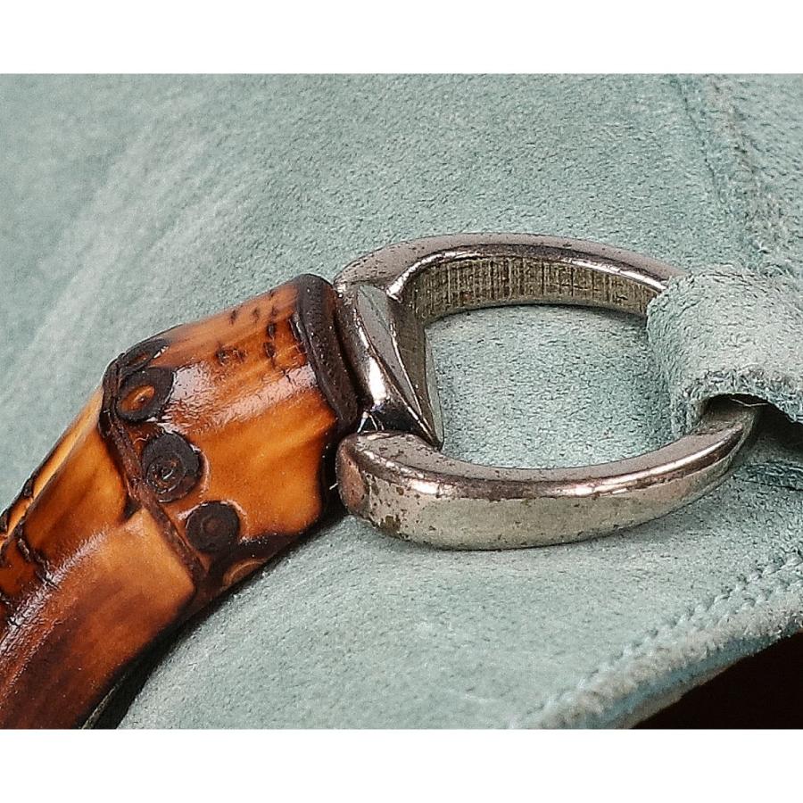 GUCCI（グッチ） 美品 368435 スエード バンブー ホースビット