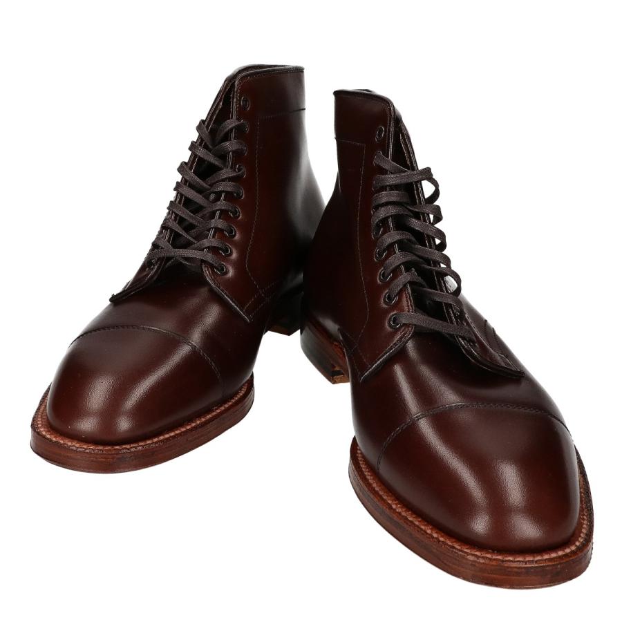 ALDEN（オールデン） 新品同様 3912 レザー ストレートチップ ブーツ 7
