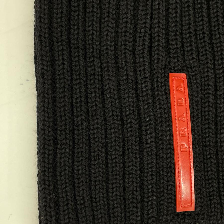 PRADA SPORT プラダスポーツ ブラック ウール ドライバーズ PRADA SPORT プラダスポーツ ブラック ウール ドライバーズ