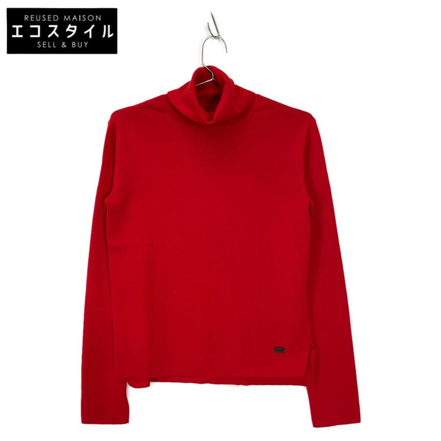 FOXEY（フォクシー） 赤 39116 グレースウール タートルネックニット