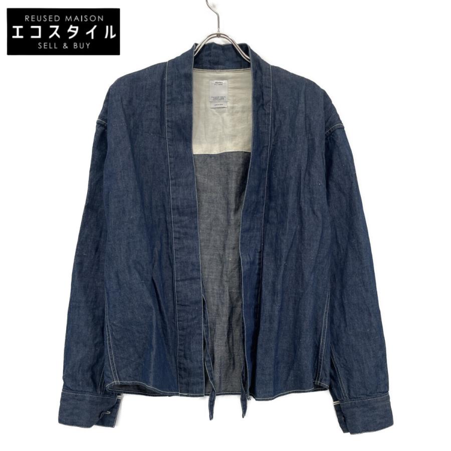 VISVIM ビズビム インディゴ LHAMO SHIRT インディゴブルー 2 トップス