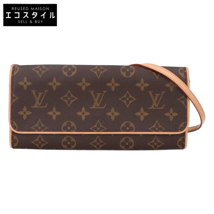 美品 LOUIS VUITTON ルイヴィトン M51852 ポシェットツインGM 