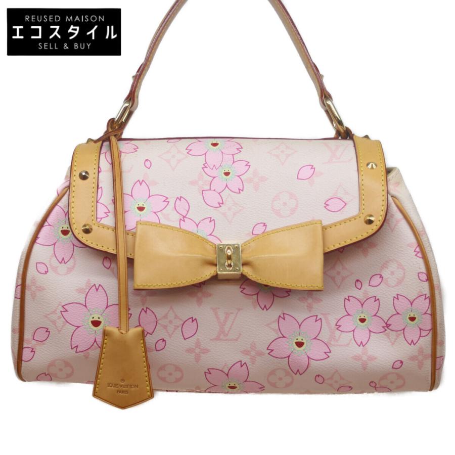 LOUIS VUITTON ルイヴィトン 03年 M92014 ピンク モノグラムチェリー