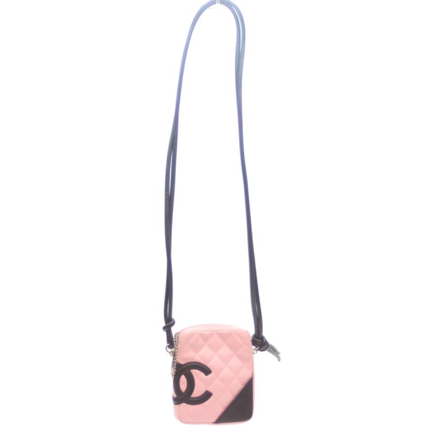CHANEL（シャネル） A25177 8番 ピンク ブラック カンボン スモール