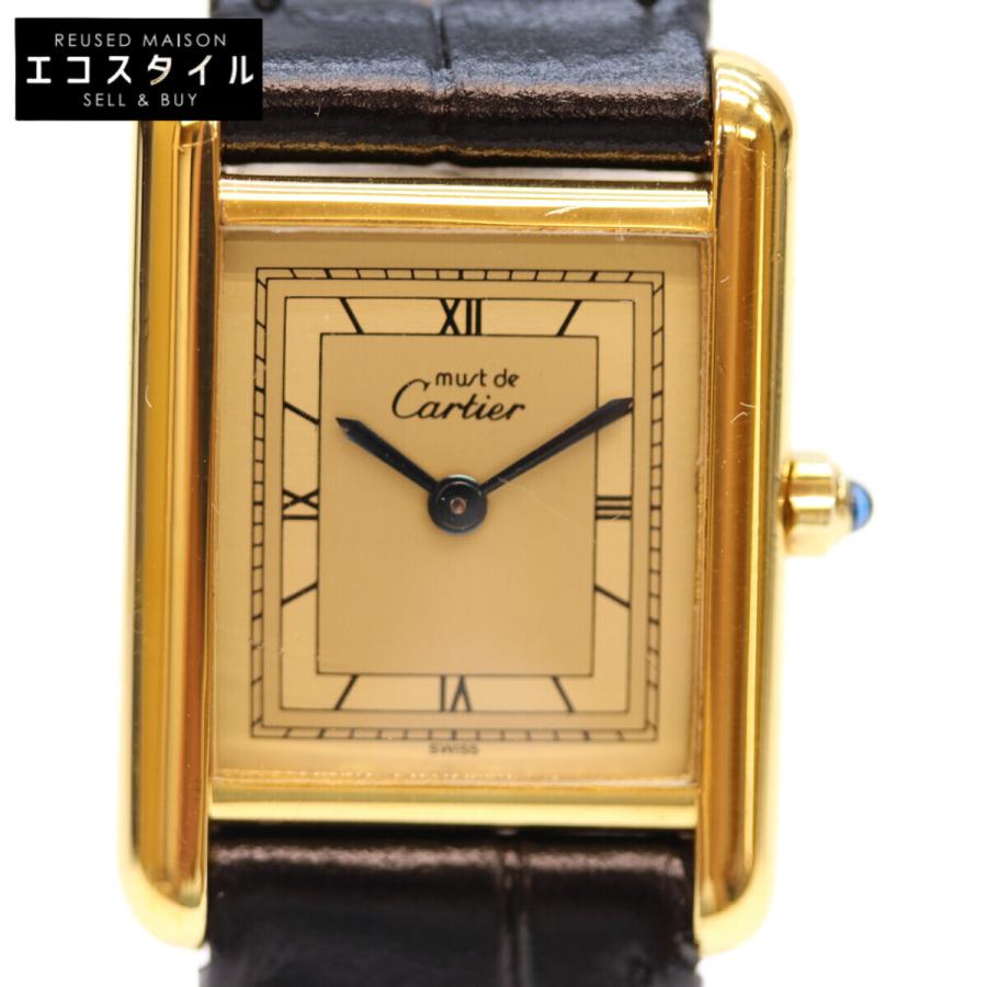 Cartier カルティエ 82-95年 925 マストタンクヴェルメイユSM