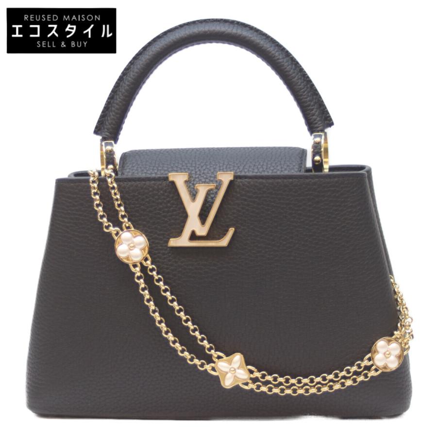 新品未使用　ルイヴィトン　カプシーヌBB ブラック ルイヴィトン カプシーヌ BB ブラック トリヨンレザー M12345