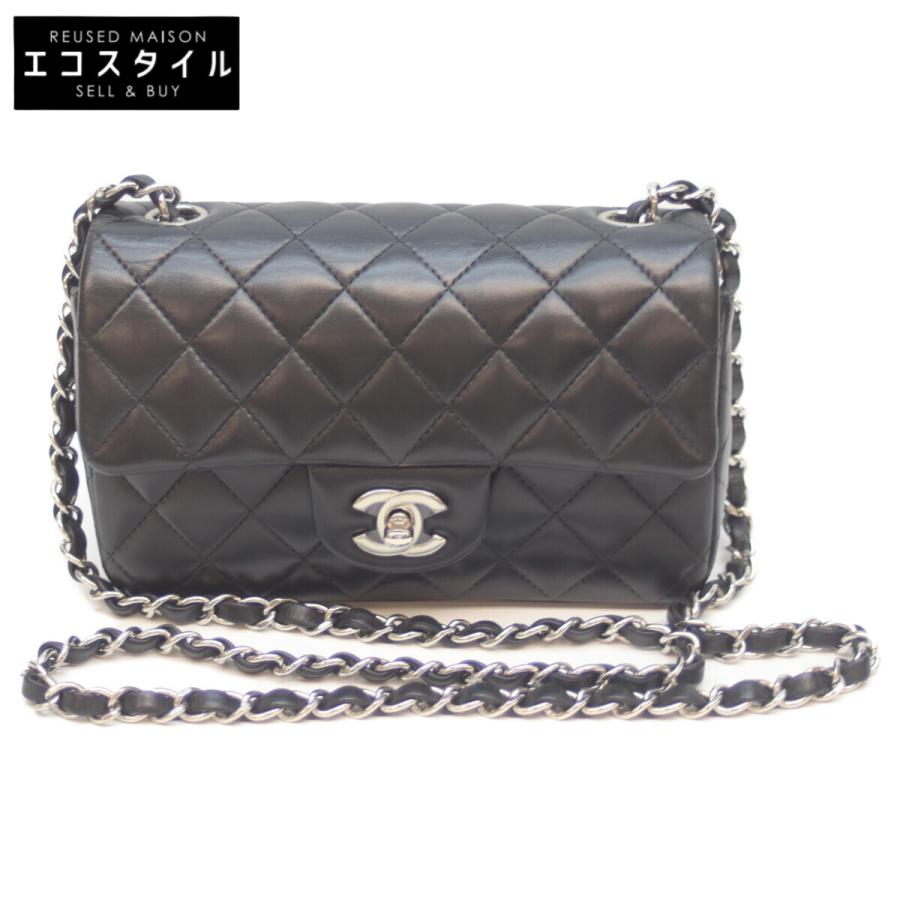 CHANEL（シャネル） 27番 A69900 黒 ラム シルバー金具 ミニマトラッセ