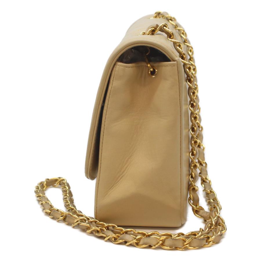 シャネル 3番 A01165 ﾍﾞｰｼﾞｭ ﾗﾑ ﾀﾞｲｱﾅ25 CHANEL（シャネル） 3番 A01165 ベージュ ラム ダイアナ25 ショルダー
