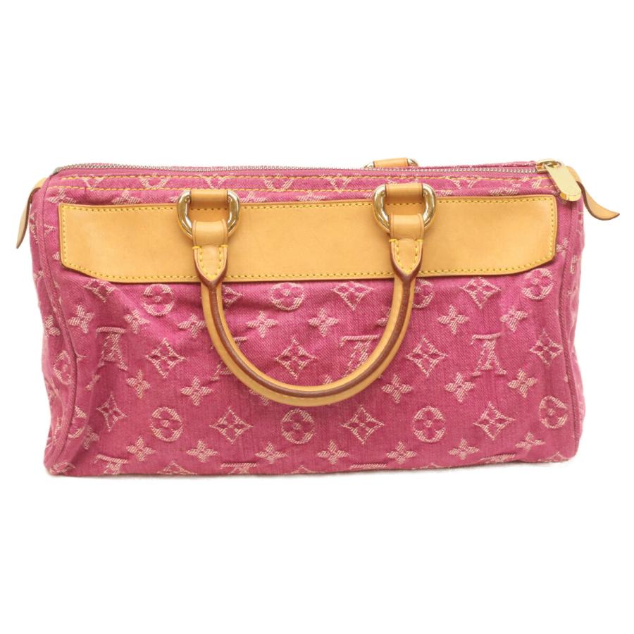 LOUIS VUITTON ルイヴィトン 06年 M95214 モノグラムデニム フューシャ