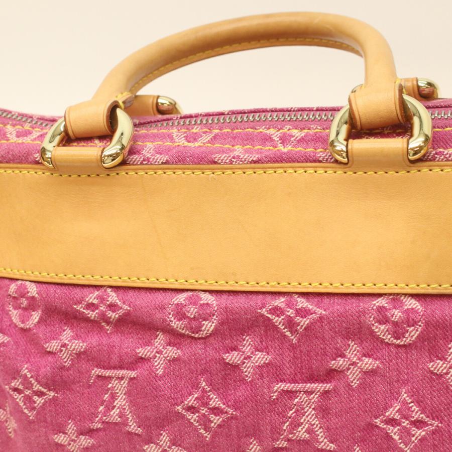 LOUIS VUITTON ルイヴィトン 06年 M95214 モノグラムデニム フューシャ