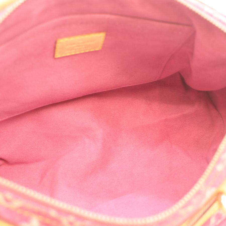 LOUIS VUITTON ルイヴィトン 06年 M95214 モノグラムデニム フューシャ