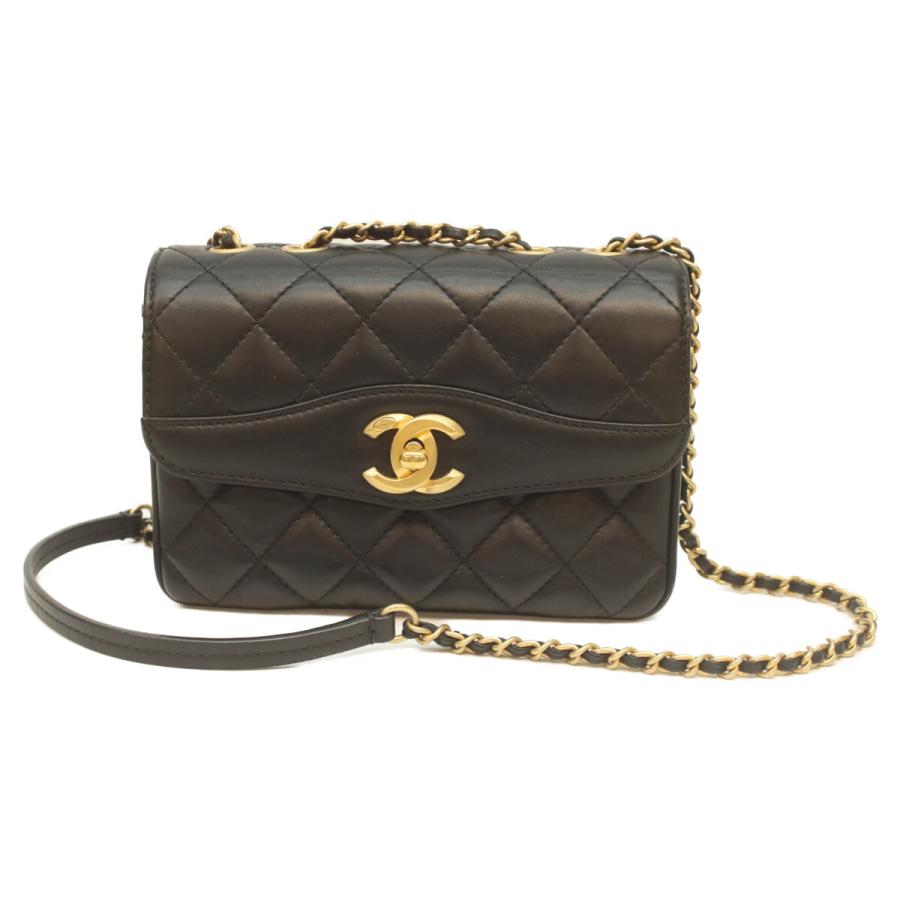 CHANEL（シャネル） 24番 黒 ゴールド金具 ココヴィンテージフラップ
