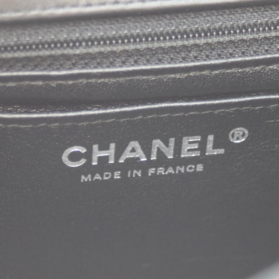 CHANEL シャネル A69900 ラム ソーブラック ミニマトラッセ20 ショルダーバッグ レディースの画像