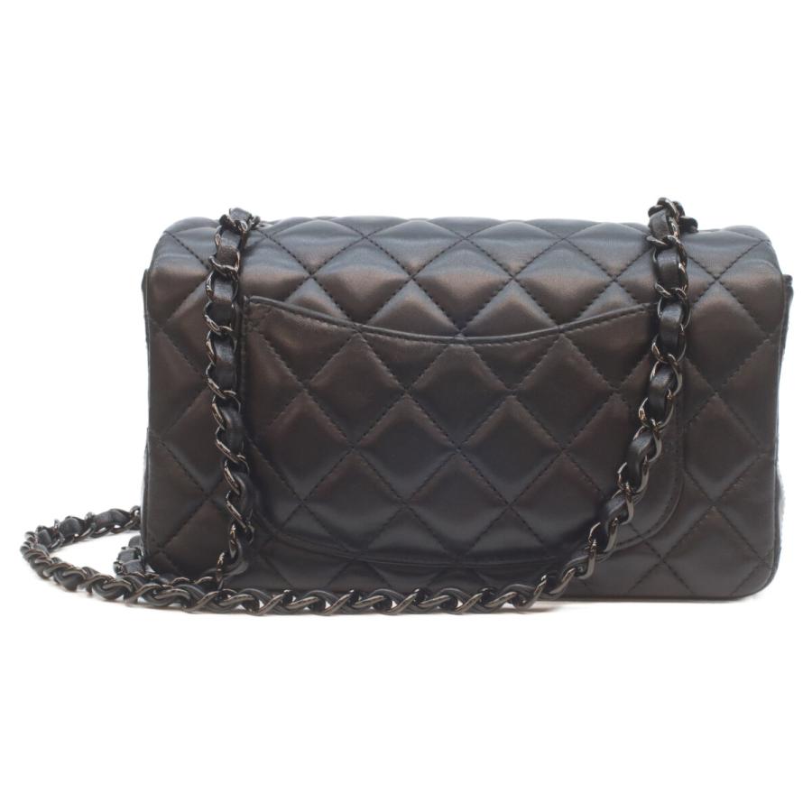 CHANEL シャネル A69900 ラム ソーブラック ミニマトラッセ20 ショルダーバッグ レディースの画像