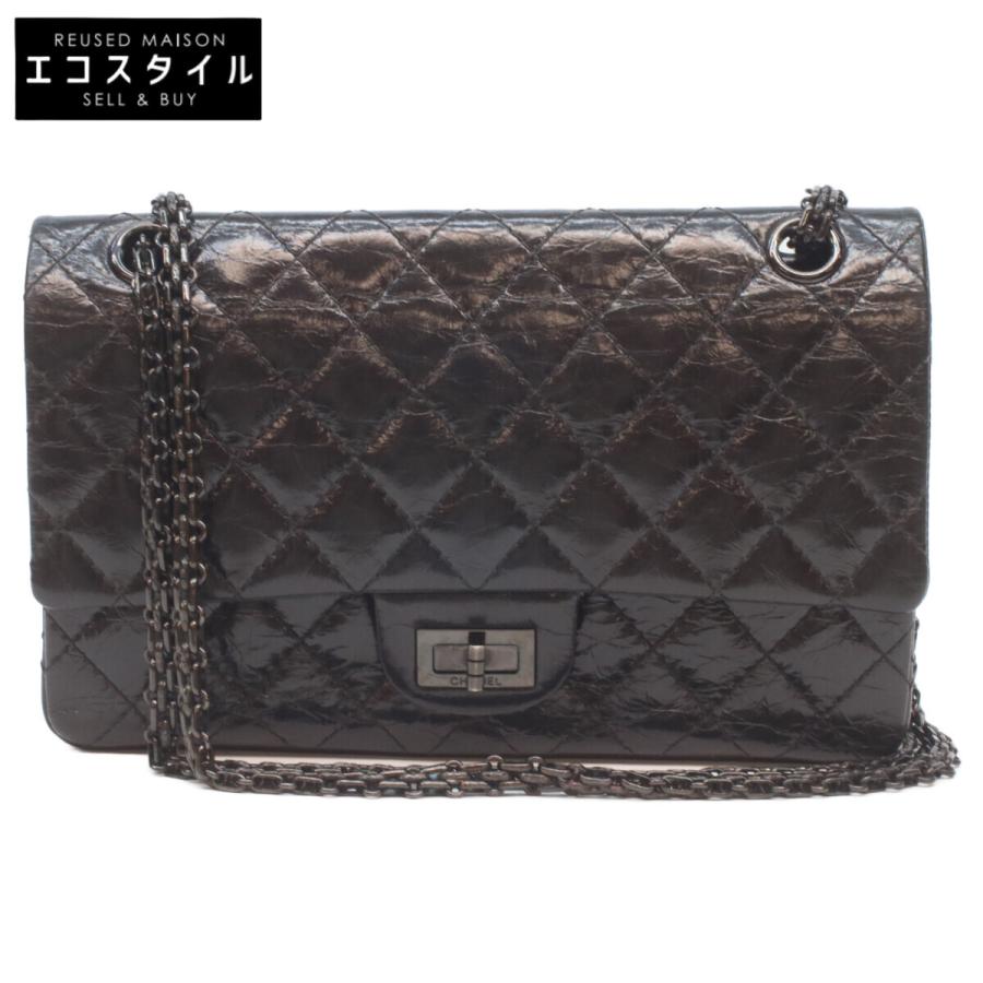 CHANEL（シャネル） A37586 黒 ヴィンテージカーフ ソーブラック W
