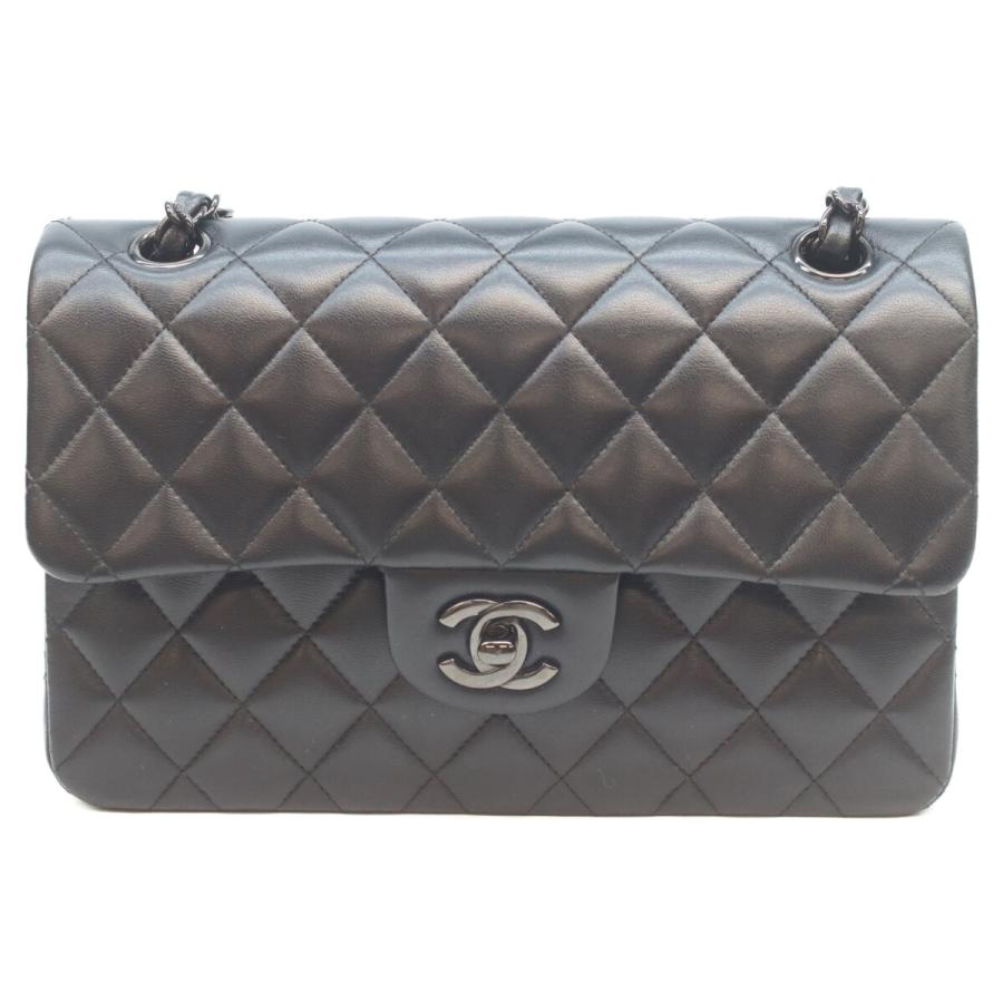 CHANEL（シャネル） A01113 黒 ブラック金具 ソーブラック ラムスキン