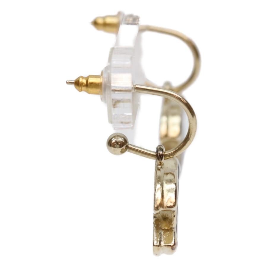 CHANEL（シャネル） 08P ゴールド レッドココマーク フープピアス