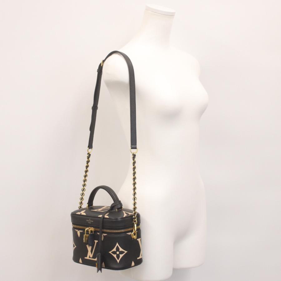 LOUIS VUITTON ルイヴィトン M45780 バイカラー ノワール モノグラムアンプラント ヴァニティPM ショルダーバッグ レディース_2