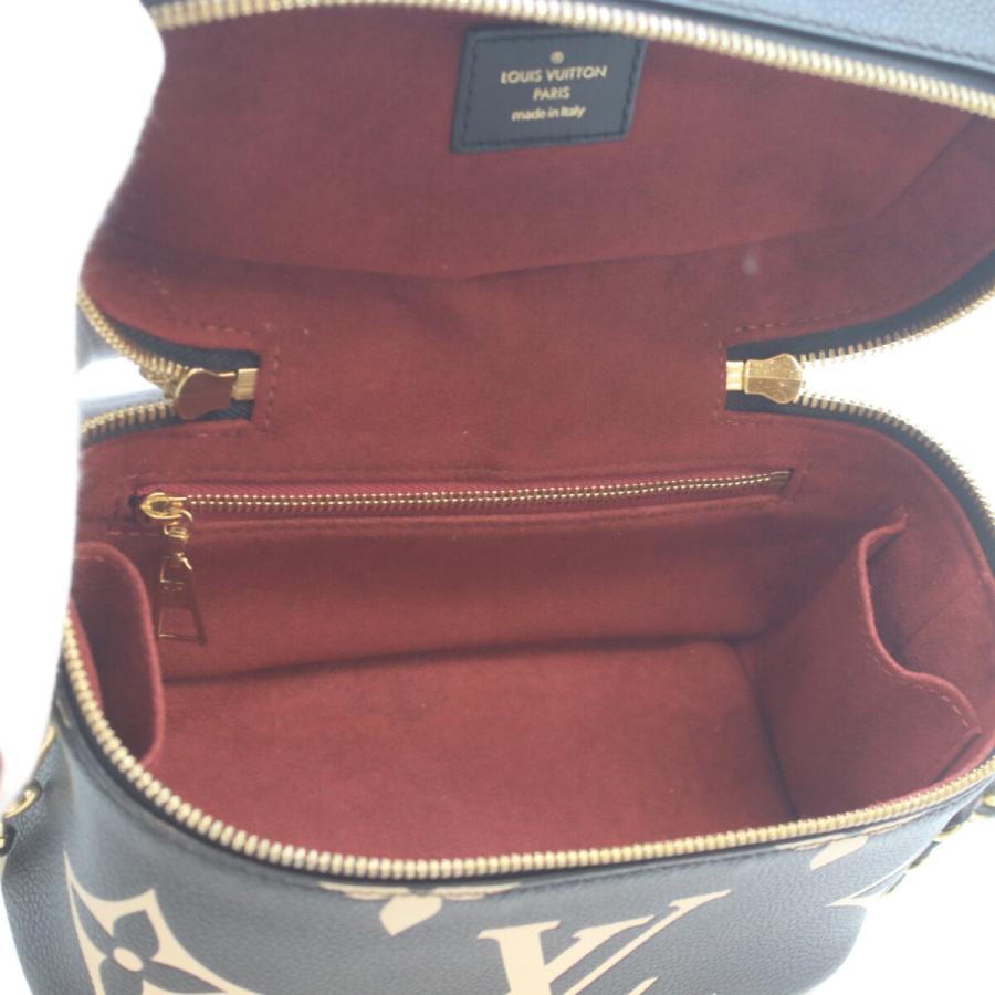 LOUIS VUITTON ルイヴィトン M45780 バイカラー ノワール モノグラムアンプラント ヴァニティPM ショルダーバッグ レディース_9