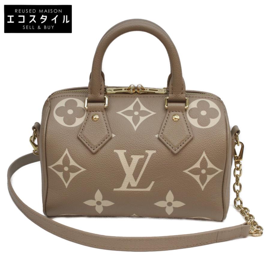 ルイヴィトン M46575 ショルダーバッグ トゥルトレールクレーム  LOUIS VUITTON スピーディ･バンドリエール20 モノグラムアンプラント スピーディバンドリエール20 | M46575 | ハンドバッグ | 新品