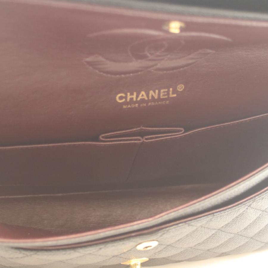 CHANEL シャネル 19番 A01112 黒 ｷｬﾋﾞｱ ｼﾙﾊﾞｰ金具 ﾀﾞﾌﾞﾙﾌﾗｯﾌﾟ ﾏﾄﾗｯｾ25 CHANEL - CHANEL シャネル 19番 A01112 黒 ｷｬﾋﾞｱ ｼﾙﾊﾞｰ金具 ﾀﾞﾌﾞﾙﾌﾗｯﾌﾟ
