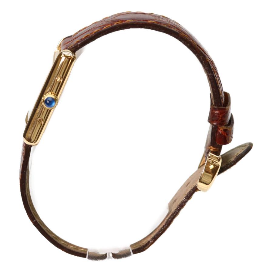 カルティエ W1003153 925 ﾏｽﾄﾀﾝｸｳﾞｪﾙﾒｲﾕSM ﾛｰﾏｱｲﾎﾞﾘｰ文字盤 QZ 革 Cartier（カルティエ） W1003153 925 マストタンクヴェルメイユSM