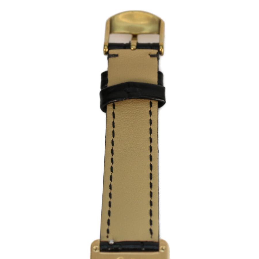 Cartier（カルティエ） 925 マストタンク ヴェルメイユSM QZ 革 腕時計