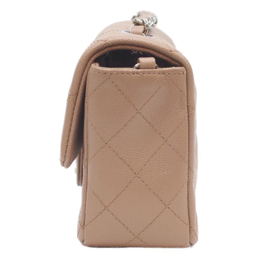 CHANEL（シャネル） A69900 ココアブラウン キャビア シルバー金具