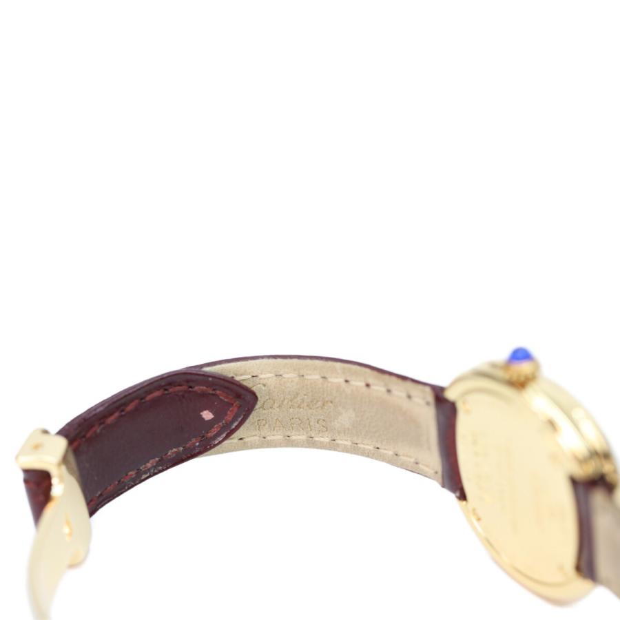 カルティエ W1010744 925 GP ﾄﾘﾆﾃｨ文字盤 ﾏｽﾄﾄﾘﾆﾃｨ ﾍﾞﾙﾒｲﾕ Cartier（カルティエ） 美品 W1010744 925 GP トリニティ文字盤 マスト