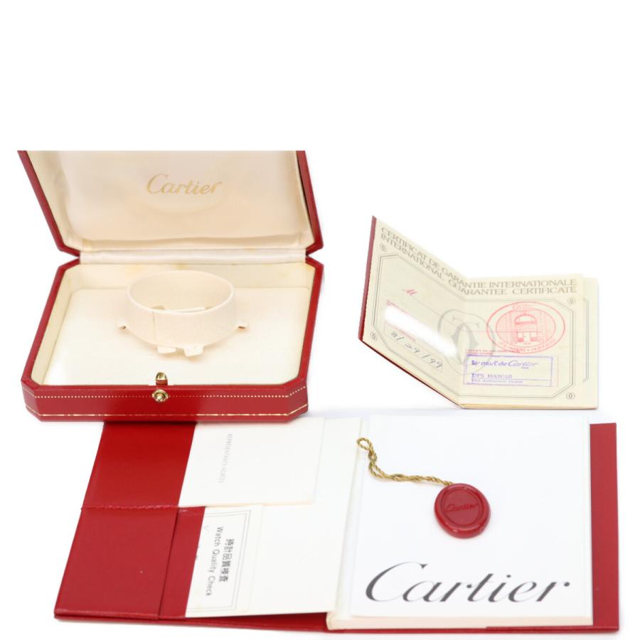 カルティエ W1010744 925 GP ﾄﾘﾆﾃｨ文字盤 ﾏｽﾄﾄﾘﾆﾃｨ ﾍﾞﾙﾒｲﾕ Cartier（カルティエ） 美品 W1010744 925 GP トリニティ文字盤 マスト