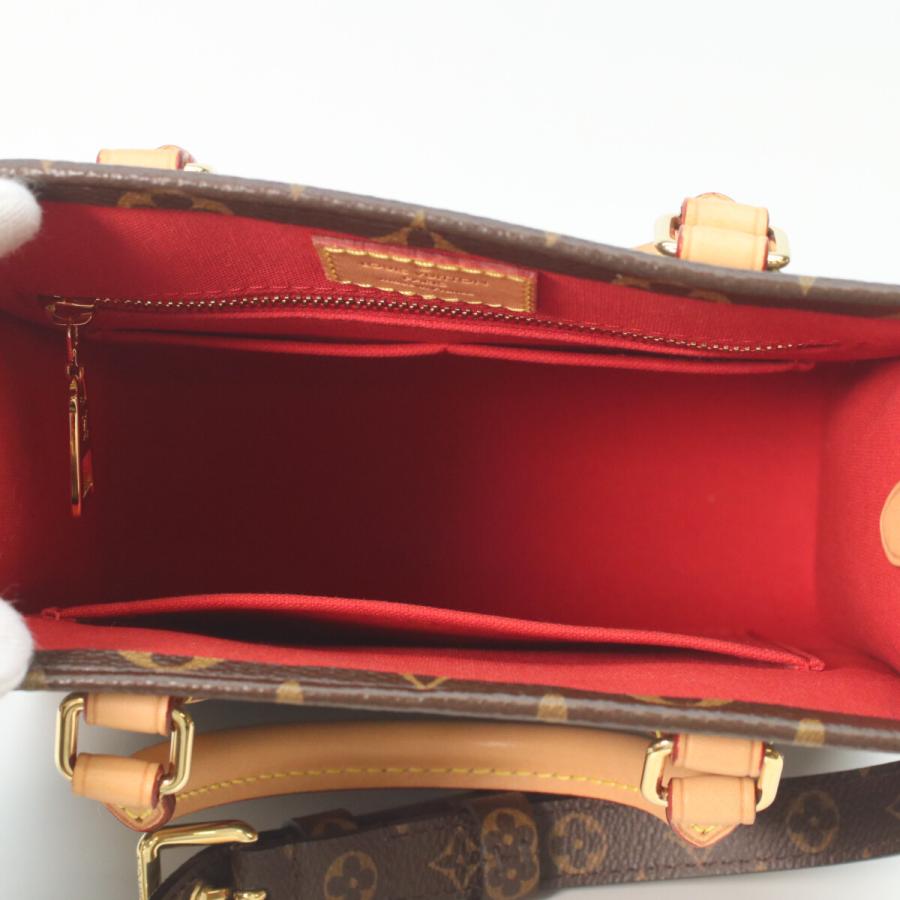 美品 LOUIS VUITTON ルイヴィトン M46265 モノグラム サックプラBB ハンドバッグ レディース_9
