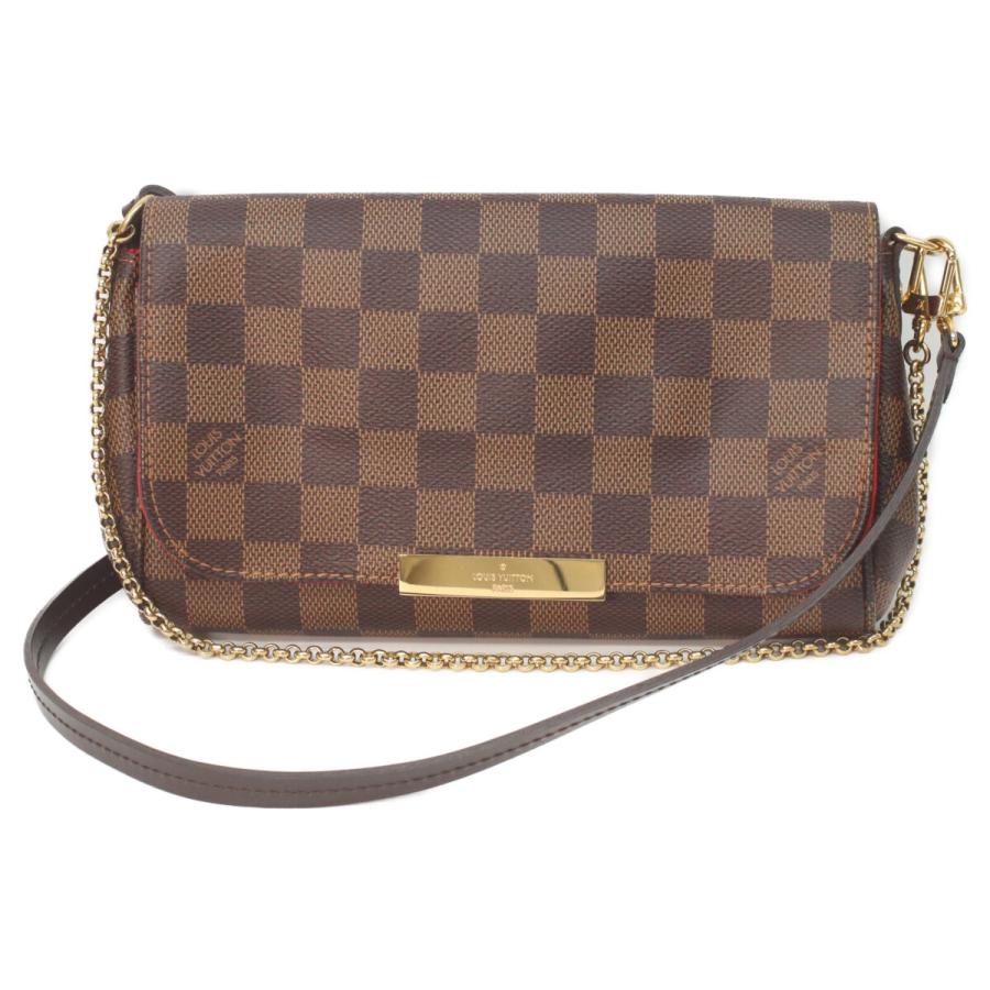 ルイヴィトン ダミエ フェイボリット PM N41276 ショルダーバッグ 美品 LOUIS VUITTON ルイヴィトン N41276 ダミエ フェイボリットPM