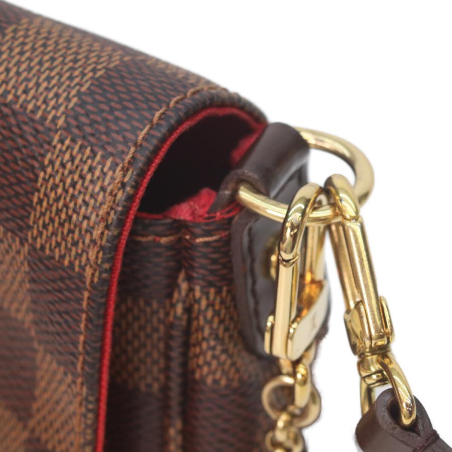 ルイヴィトン ダミエ フェイボリット PM N41276 ショルダーバッグ 美品 LOUIS VUITTON ルイヴィトン N41276 ダミエ フェイボリットPM