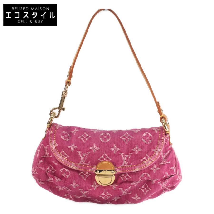 ルイヴィトン モノグラム デニム ミニ プリーティ M95217 ショルダーバッグ LOUIS VUITTON - ルイヴィトン モノグラム デニム ミニ プリーティ