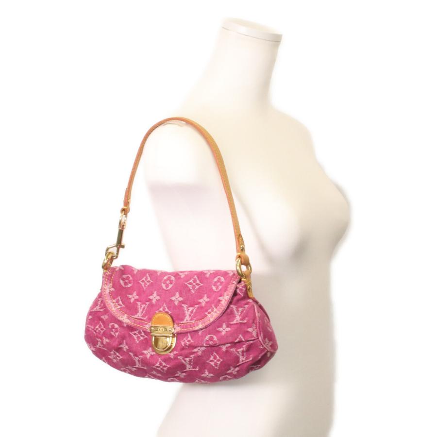LOUIS VUITTON ルイヴィトン M95216 モノグラムデニム フューシャ