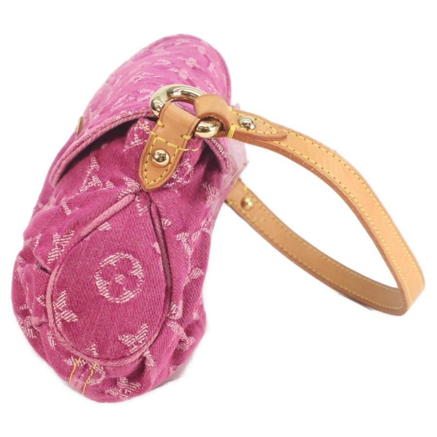 LOUIS VUITTON ルイヴィトン M95216 モノグラムデニム フューシャ