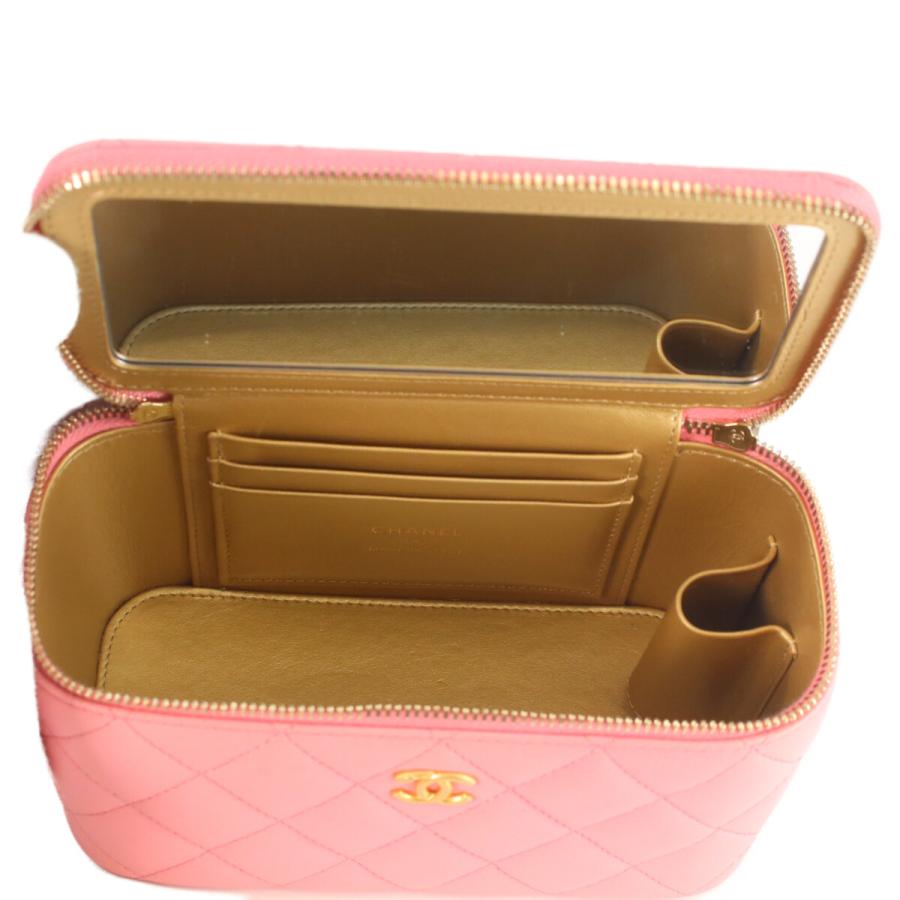 CHANEL（シャネル） AP2303 ピンク ラムスキン ゴールド金具 ココ