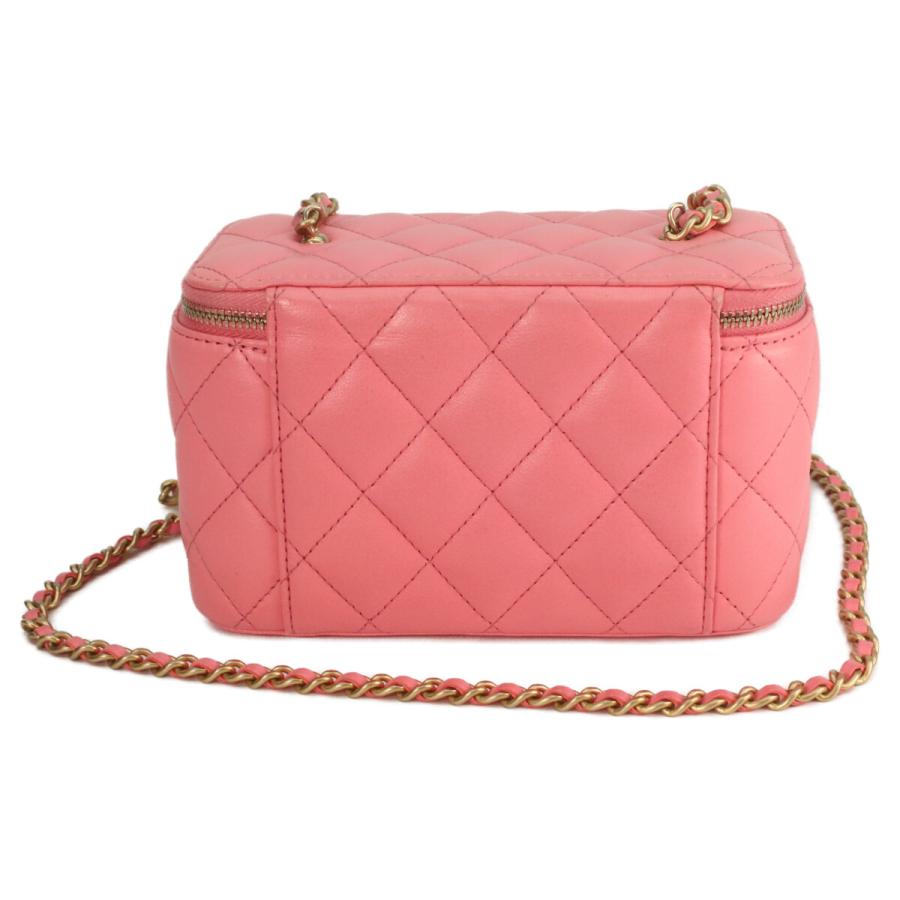 CHANEL（シャネル） AP2303 ピンク ラムスキン ゴールド金具 ココ