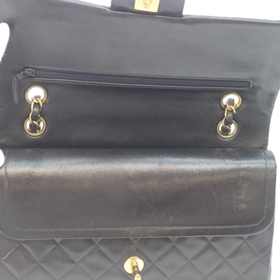 シャネル CHANEL マトラッセ25 A01112 ブラック ゴールド金具 ラムスキン レディース ショルダーバッグ シャネル CHANEL マトラッセ25 A01112 ブラック/ゴールド金具
